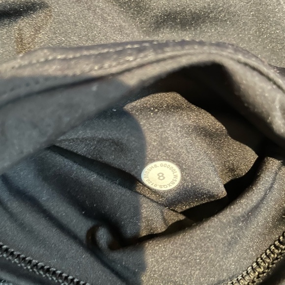 Lululemon Fast and Free 25” black leggings - Picture 2 of 4